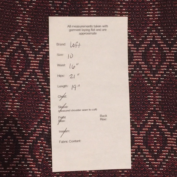 Loft | NWT Faux Wrap Skirt 10 - Picture 10 of 10